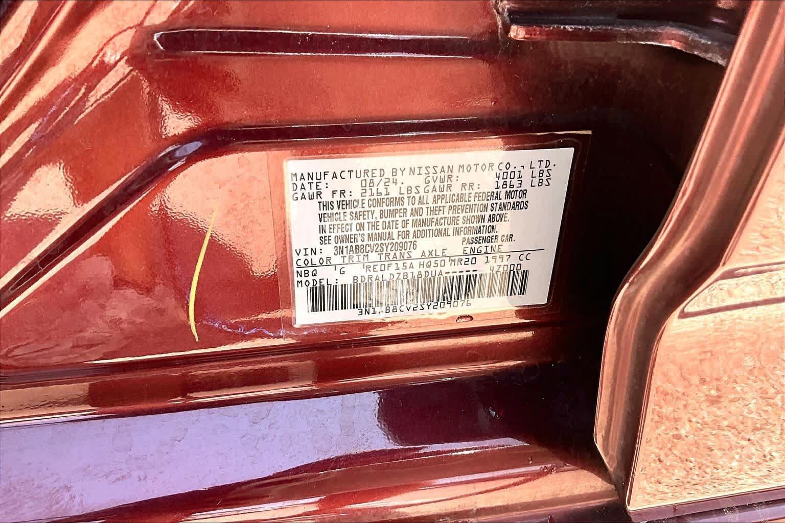 Used 2025 Nissan Sentra SV FWD image 35