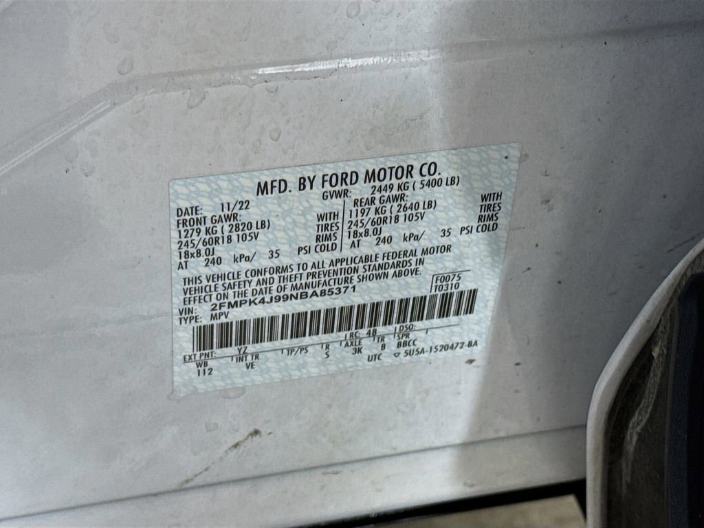 Certified 2022 Ford Edge SEL w/ Convenience Package image 33