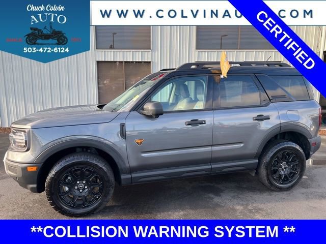 Certified 2025 Ford Bronco Sport Badlands w/ Badlands Tech Package image 2