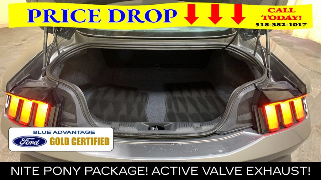 Certified 2025 Ford Mustang GT Premium w/ Mustang Nite Pony Package RWD image 17