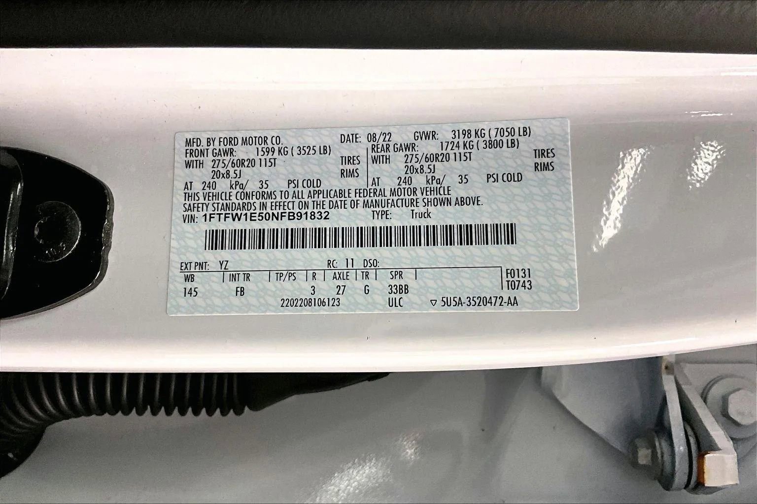 Certified 2022 Ford F150 XLT w/ Equipment Group 302A High image 33