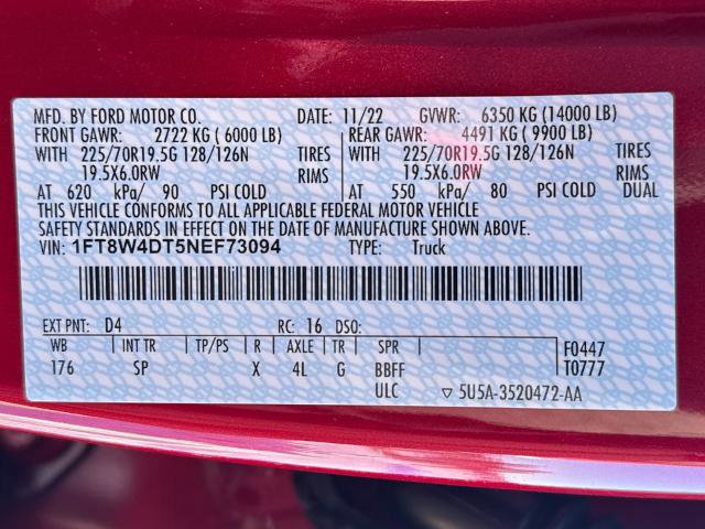 Certified 2022 Ford F450 King Ranch w/ King Ranch Ultimate Package image 30