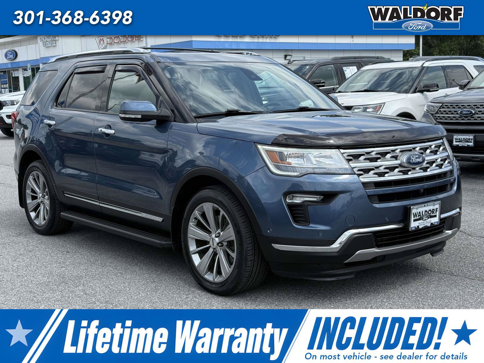 Certified 2018 Ford Explorer Limited w/ Equipment Group 301A