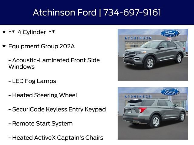 Certified 2023 Ford Explorer XLT w/ Equipment Group 202A image 13