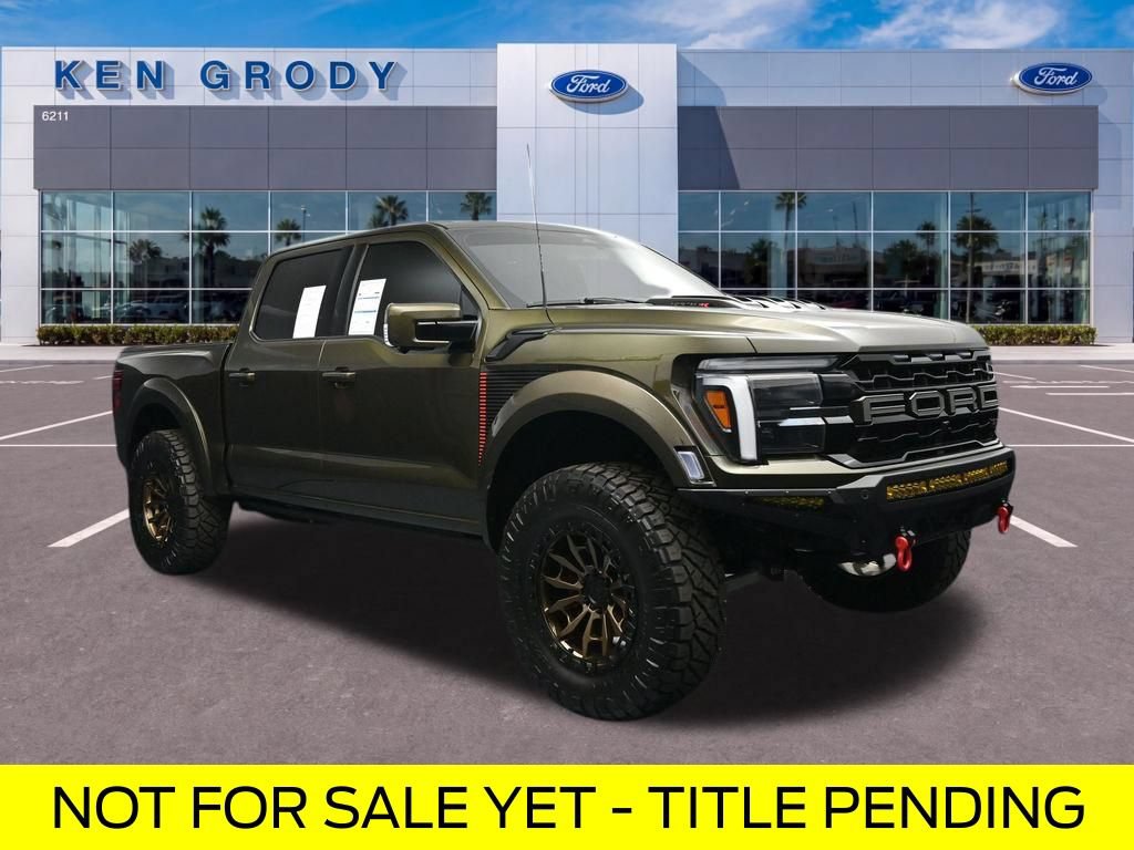Certified 2025 Ford F150 Raptor w/ Equipment Group 803A Raptor R
