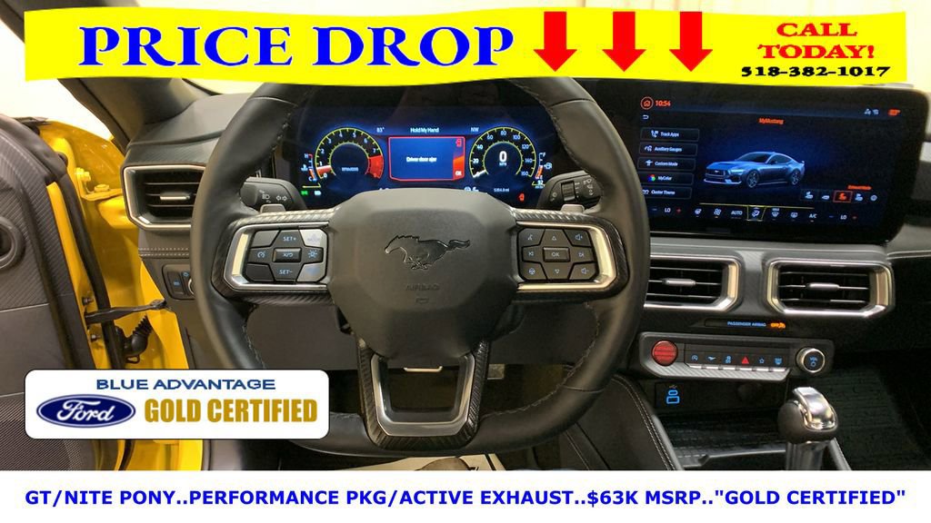 Certified 2024 Ford Mustang GT Premium w/ GT Performance Package image 28