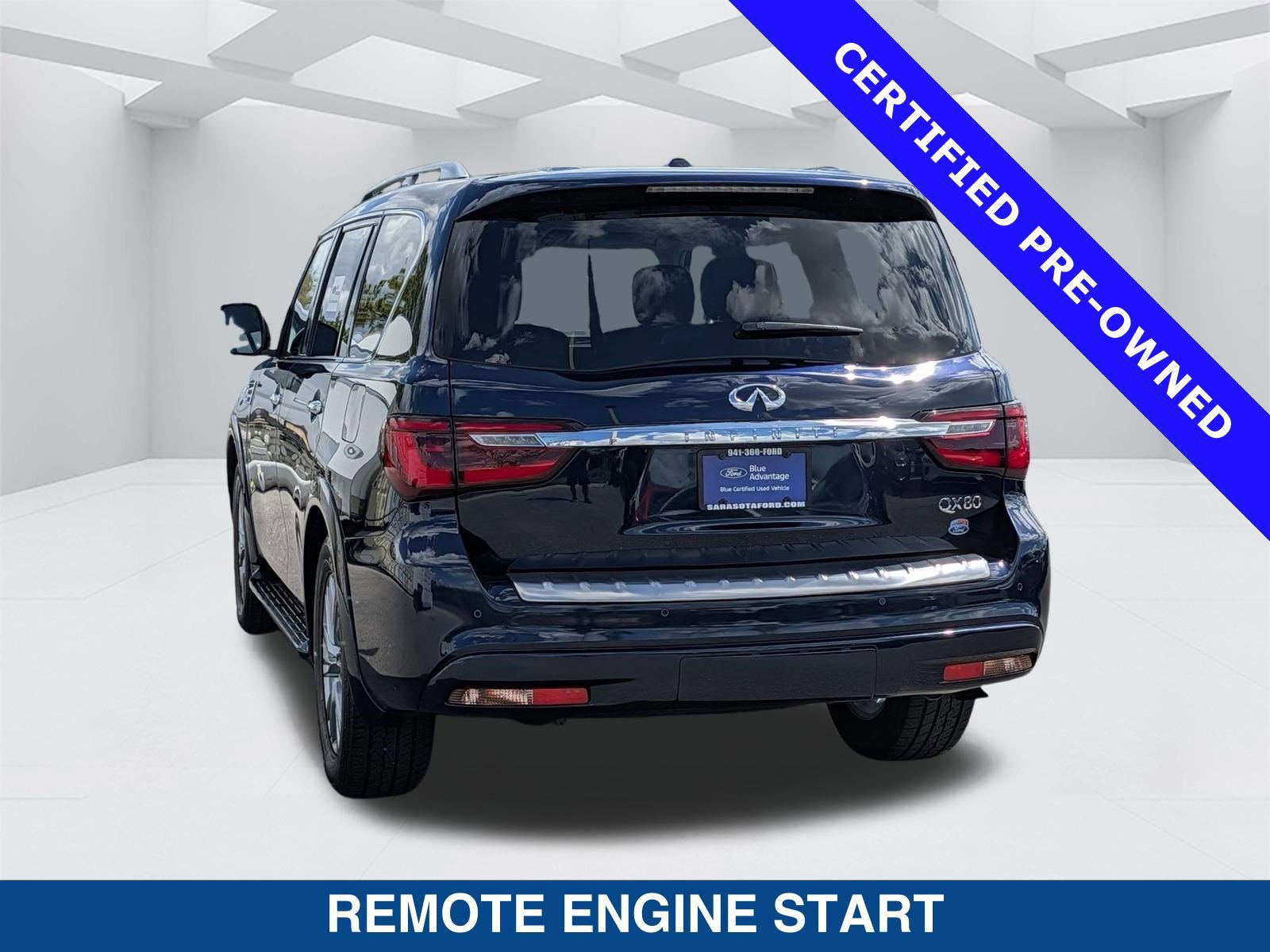 Used 2021 INFINITI QX80 Luxe video 2