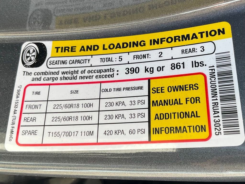 Certified 2024 Ford Escape ST-Line w/ Tech Pack #1 image 67