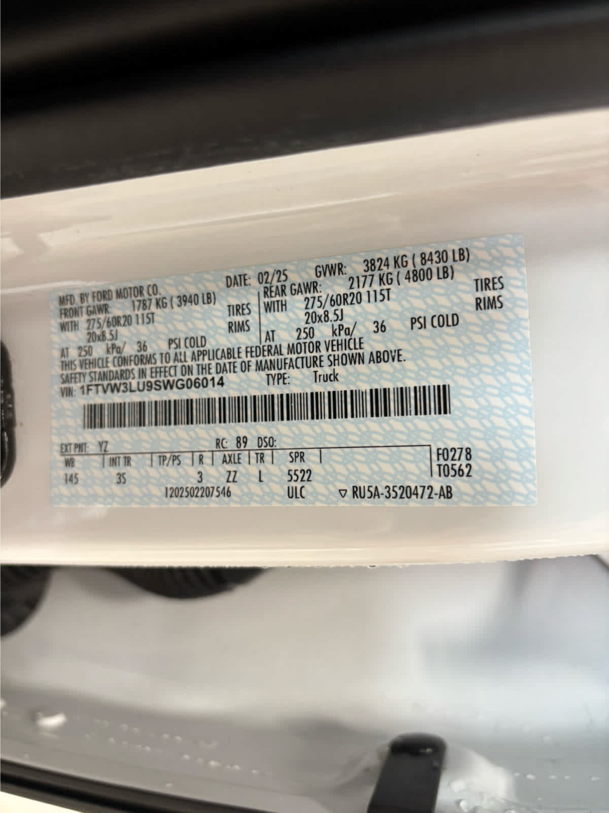 Certified 2025 Ford F150 Lightning Flash AWD/4WD image 9