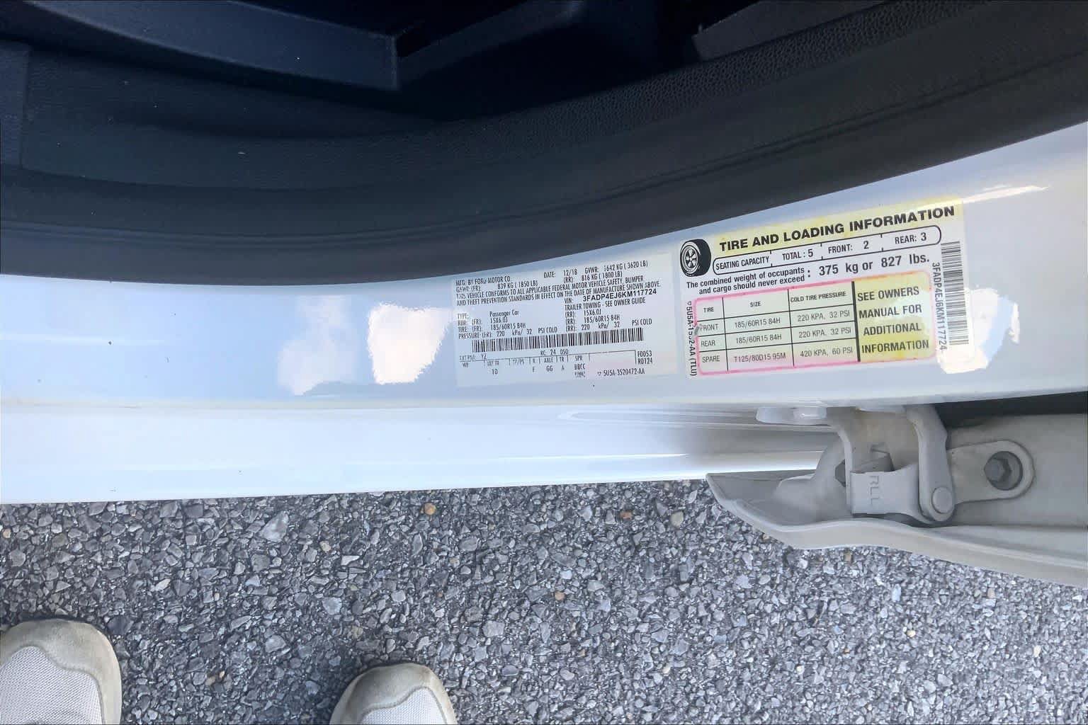 Certified 2019 Ford Fiesta SE FWD image 32