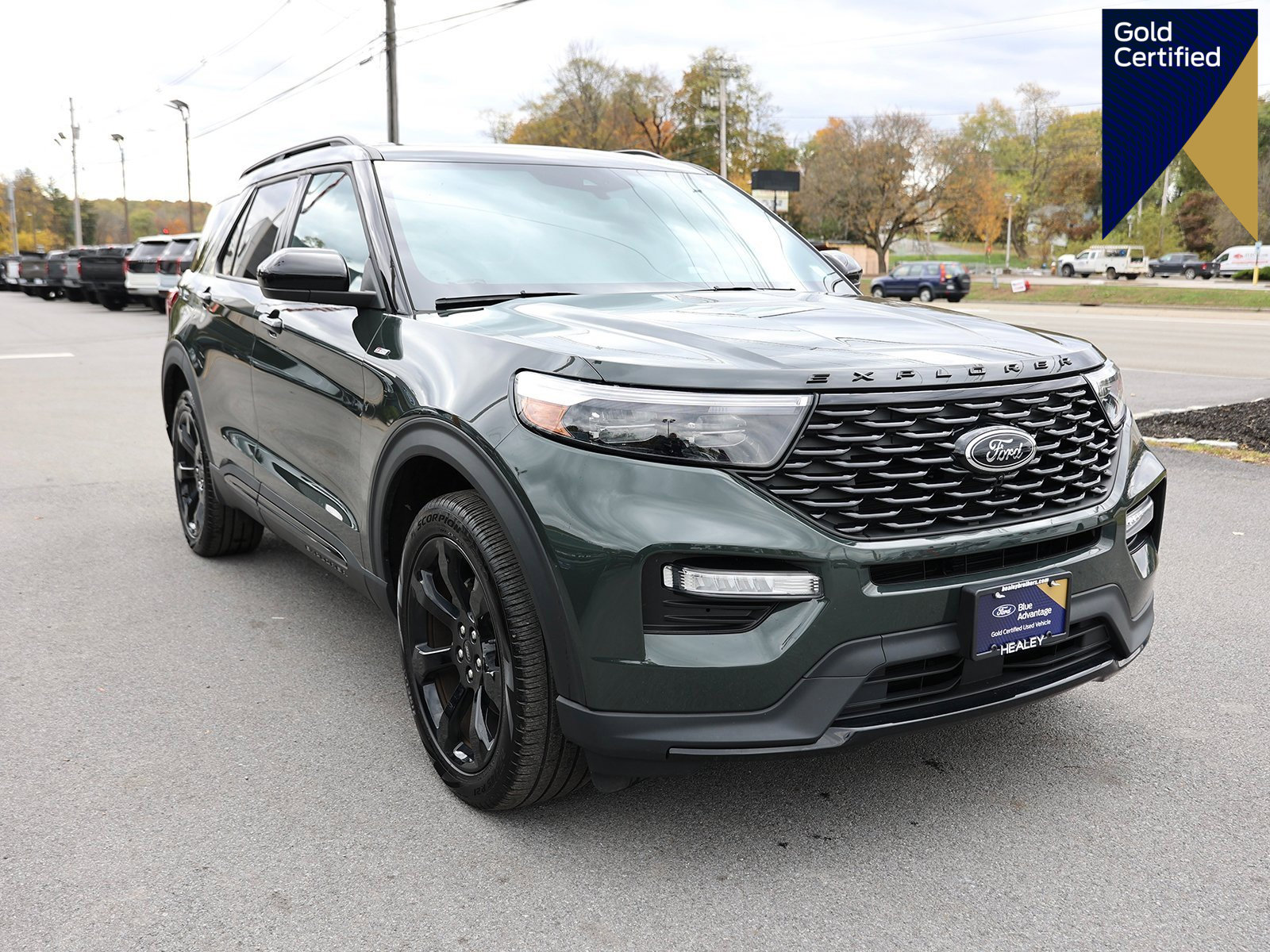 Certified 2024 Ford Explorer ST-Line w/ Class IV Trailer Tow Package