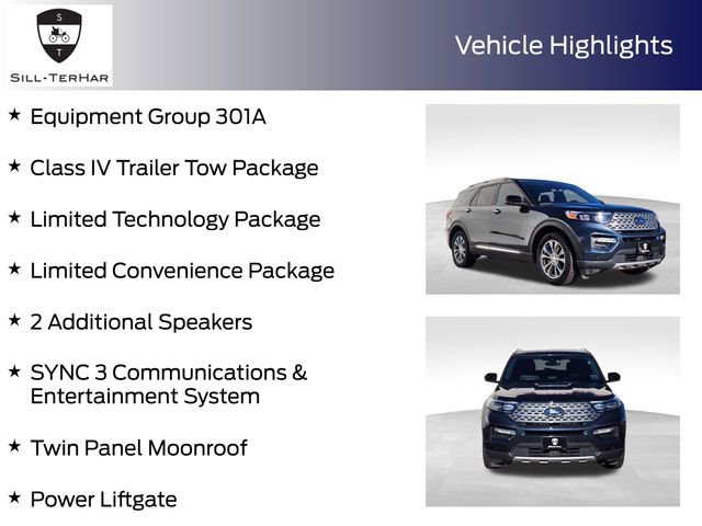 Certified 2023 Ford Explorer Limited w/ Limited Technology Package image 4