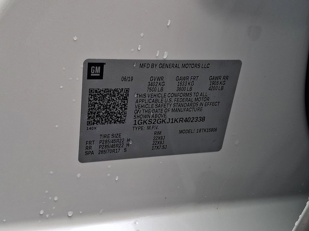 Used 2019 GMC Yukon XL SLT w/ Graphite Performance Edition image 29