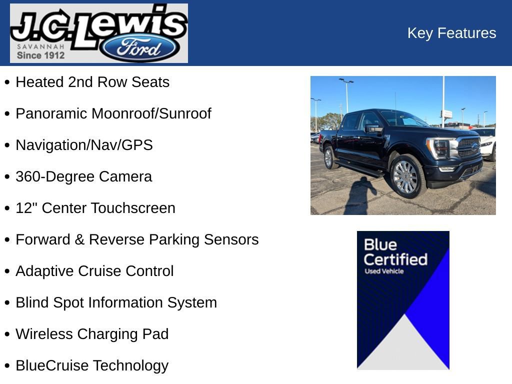 Certified 2021 Ford F150 Limited image 27