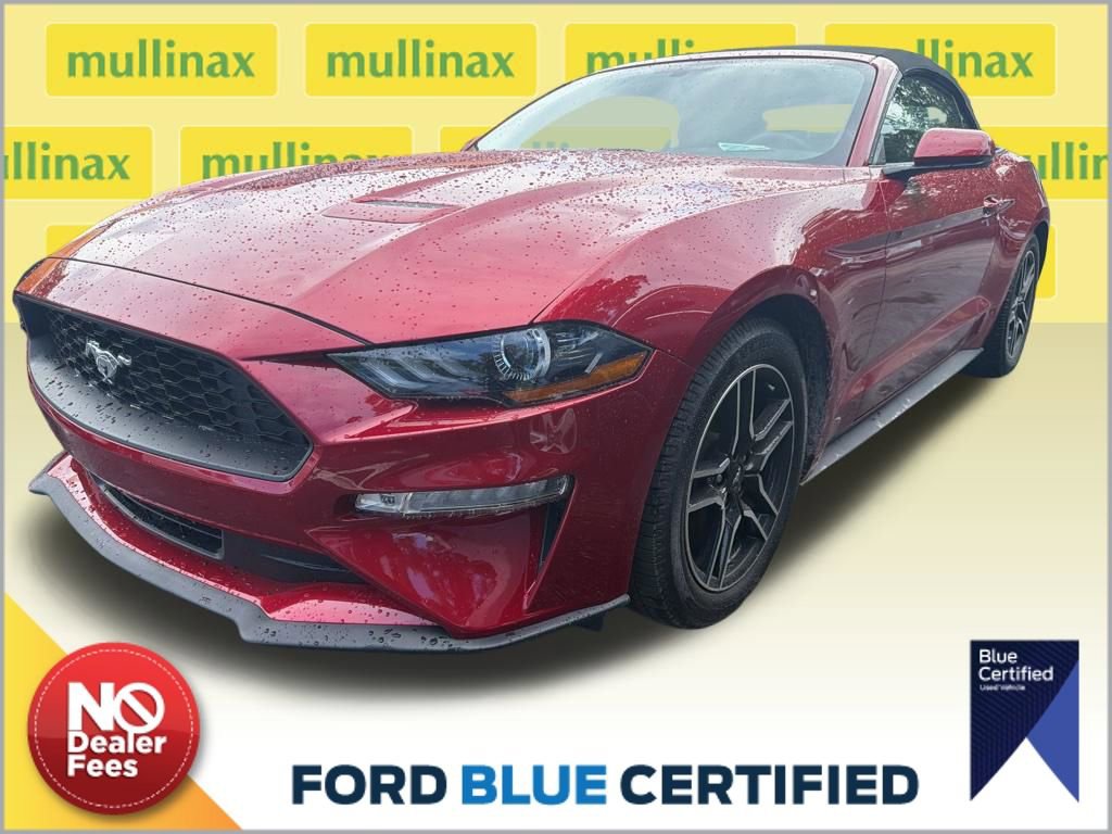 Certified 2020 Ford Mustang Premium w/ Carbon Sport Interior Package RWD image 1