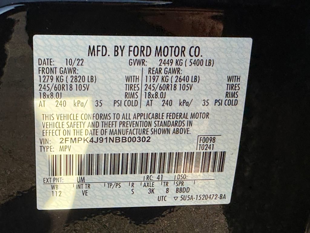 Certified 2022 Ford Edge SEL w/ Convenience Package image 28