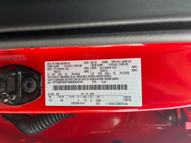 Certified 2022 Ford F150 Lariat image 27