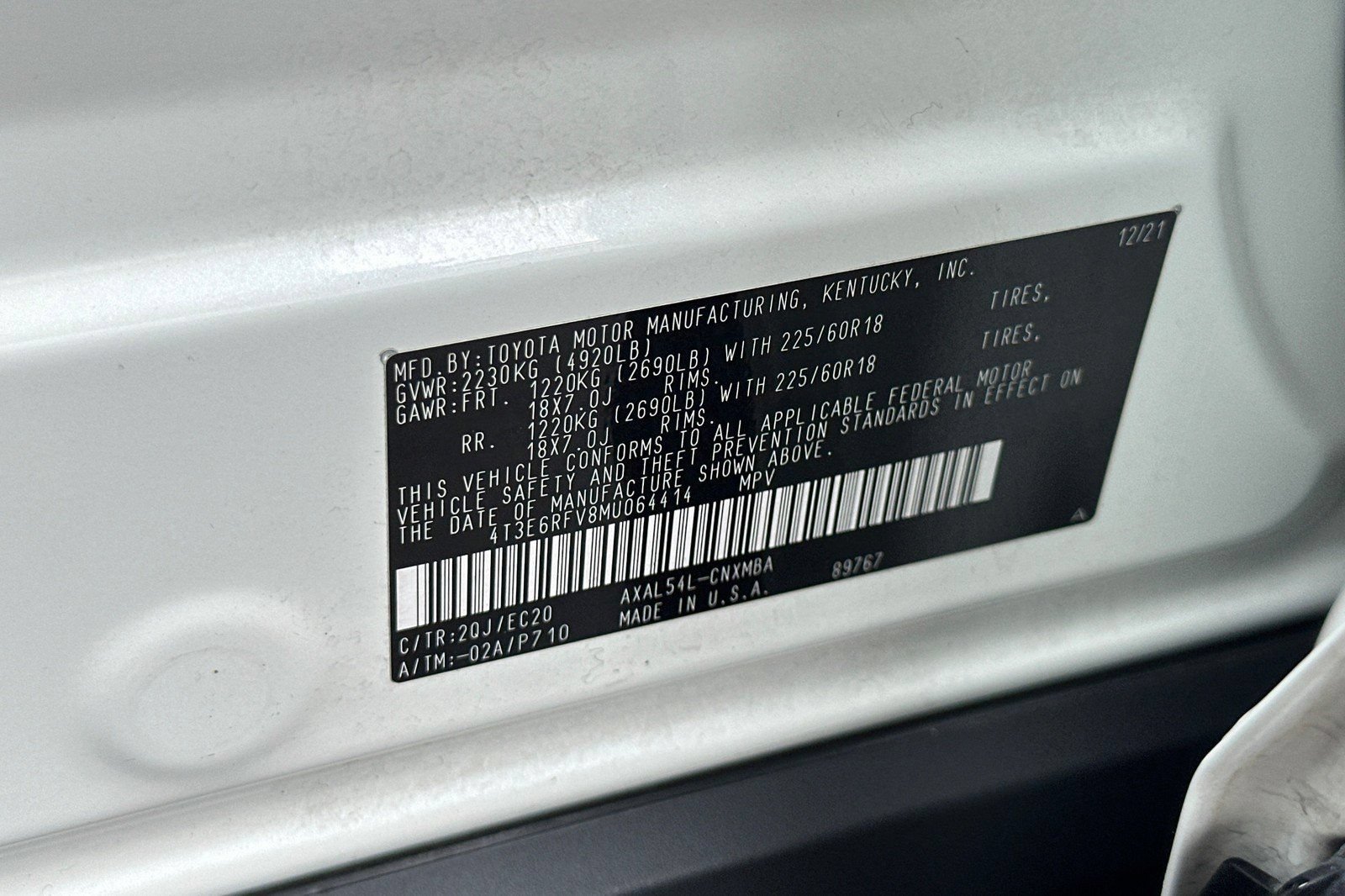 Used 2021 Toyota RAV4 XSE AWD/4WD image 31