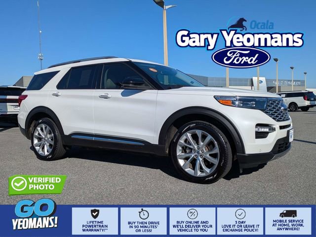 Certified 2021 Ford Explorer Platinum w/ Equipment Group 601A