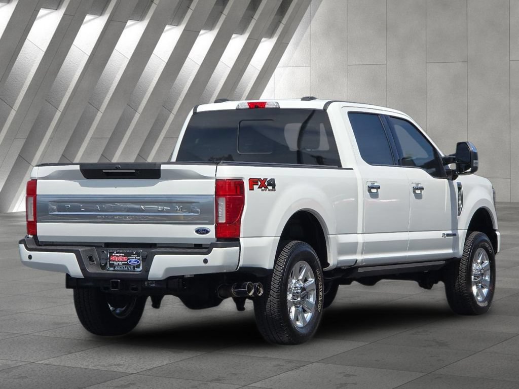 Certified 2020 Ford F250 Platinum w/ FX4 Off-Road Package AWD/4WD image 3