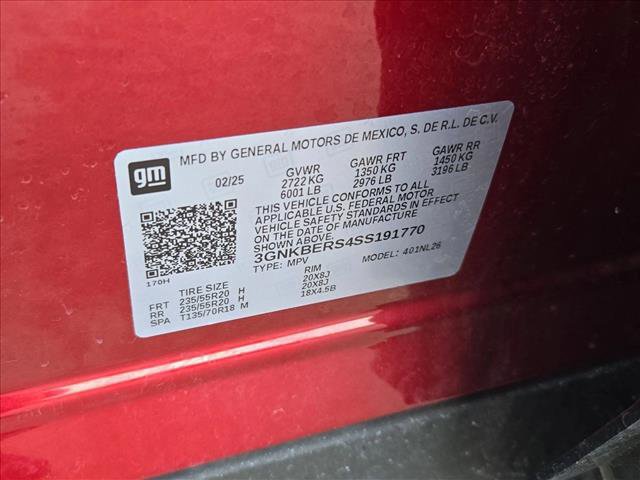 Used 2025 Chevrolet Blazer RS FWD image 23