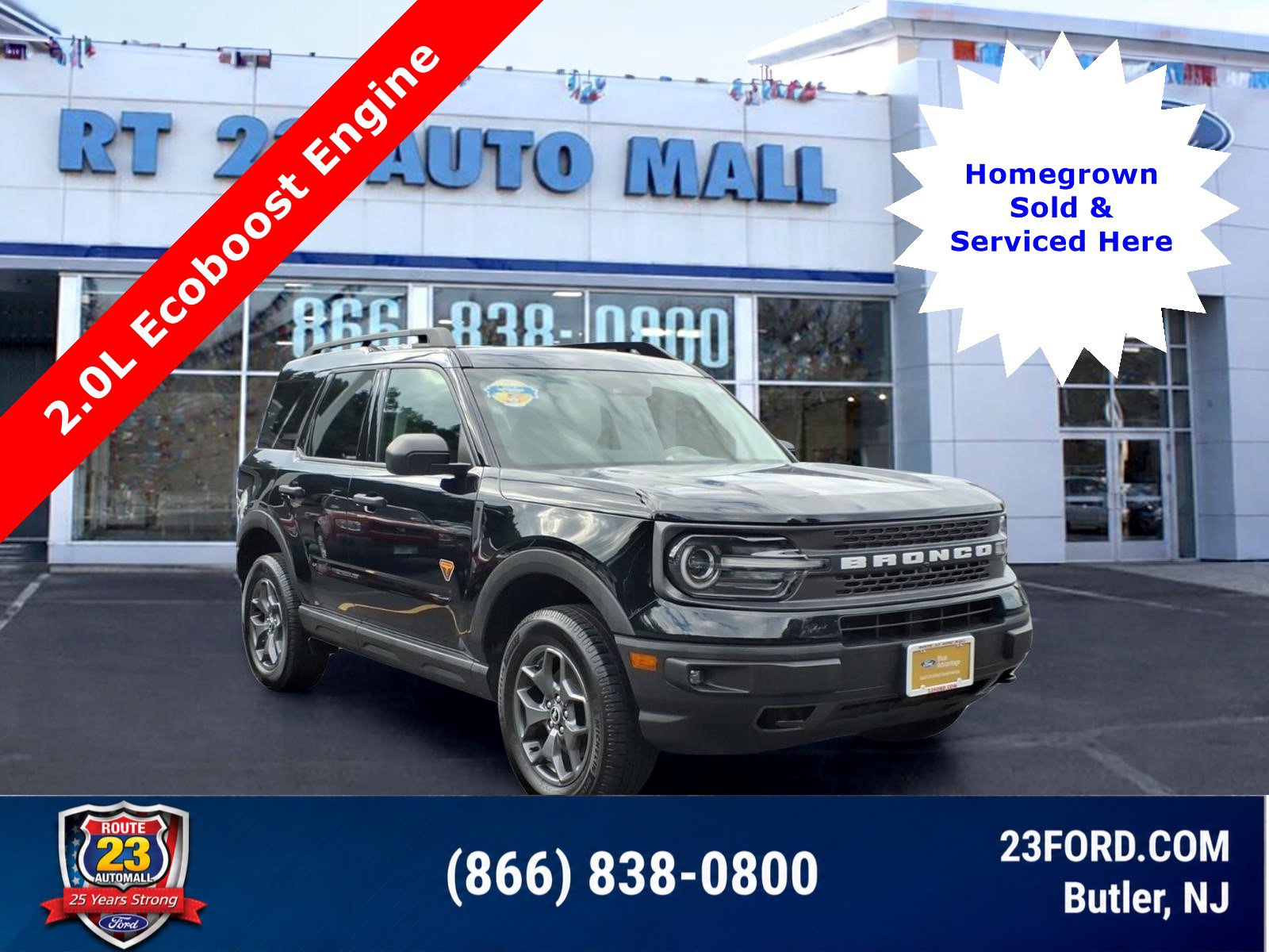 Certified 2023 Ford Bronco Sport Badlands AWD/4WD image 1
