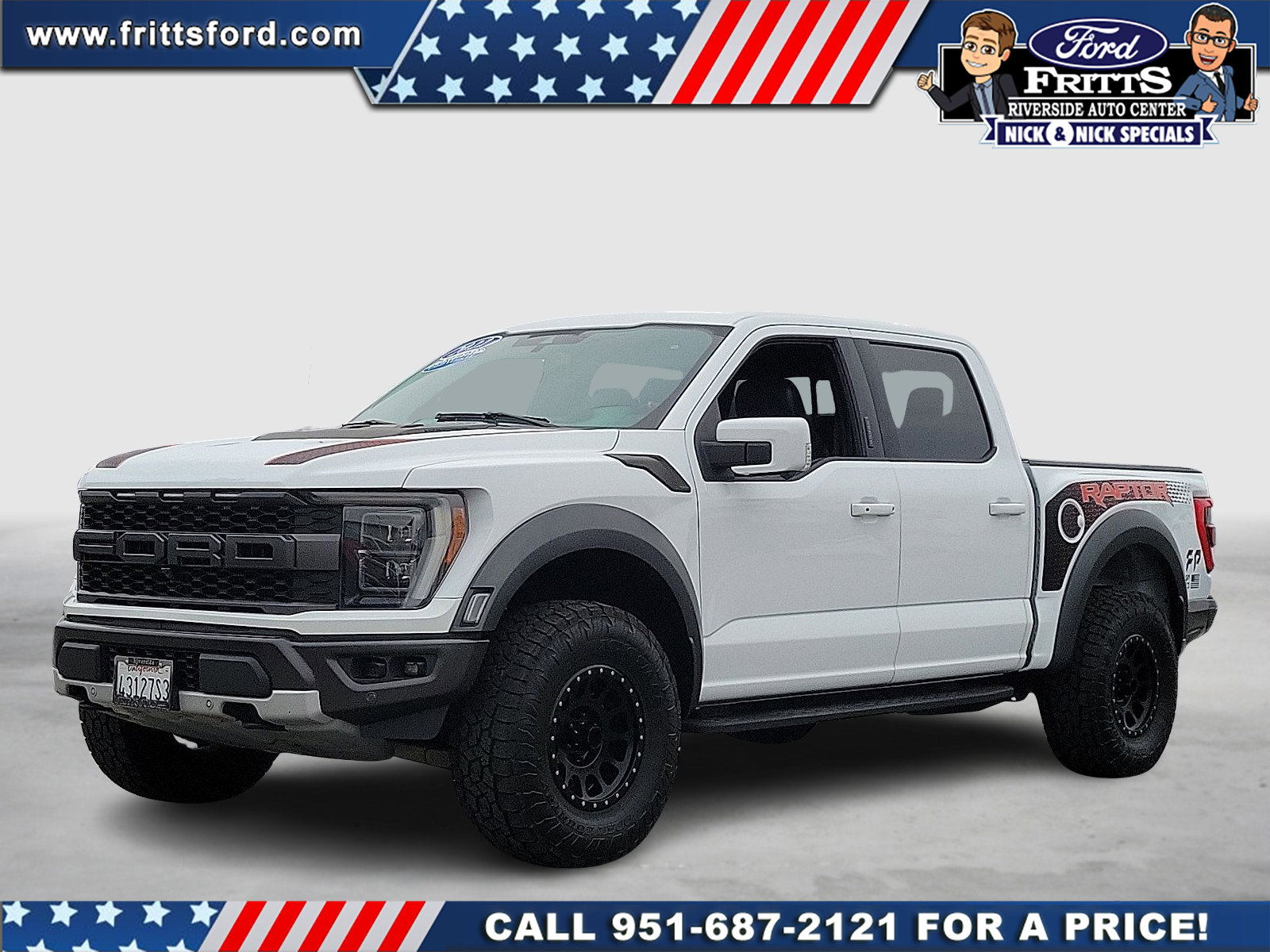 Certified 2022 Ford F150 Raptor w/ Equipment Group 801A High image 1