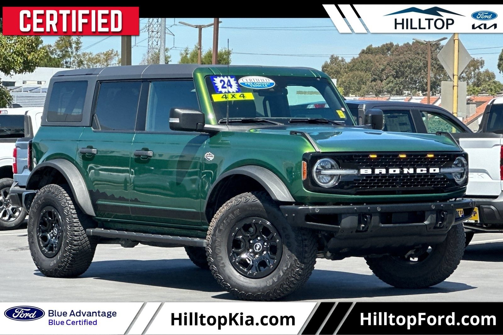 Certified 2024 Ford Bronco Wildtrak AWD/4WD video 1