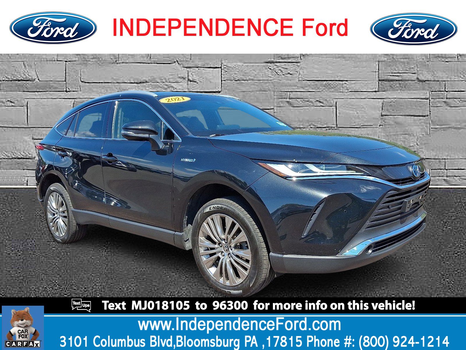 Used 2021 Toyota Venza XLE