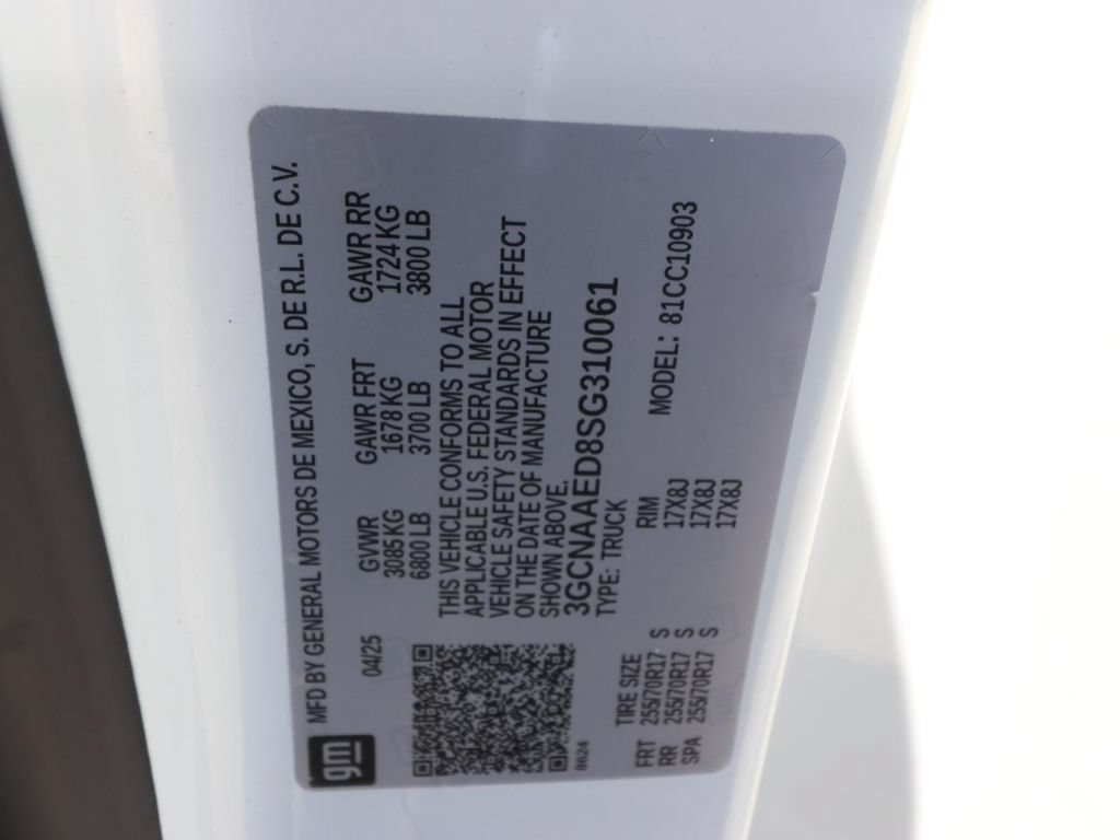 Used 2025 Chevrolet Silverado 1500 W/T RWD image 20