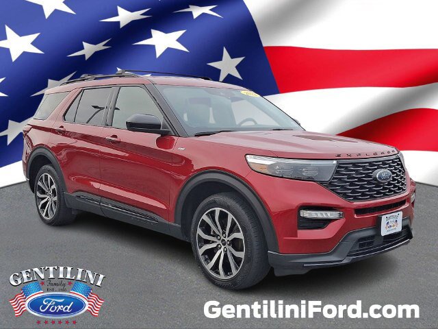 Certified 2022 Ford Explorer ST-Line w/ Class IV Trailer Tow Package