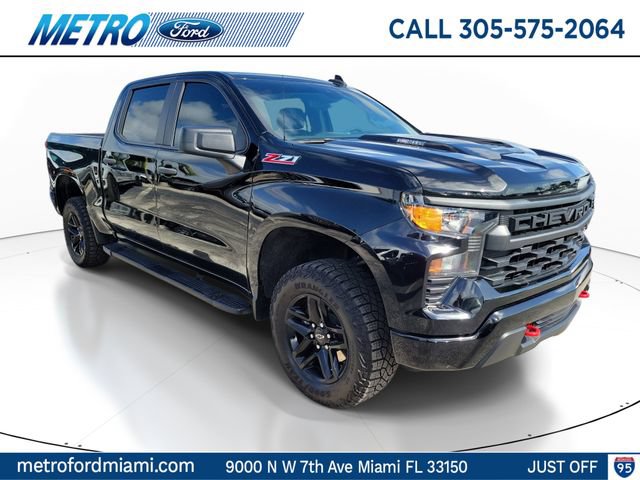 Used 2024 Chevrolet Silverado 1500 Custom Trail Boss AWD/4WD image 1