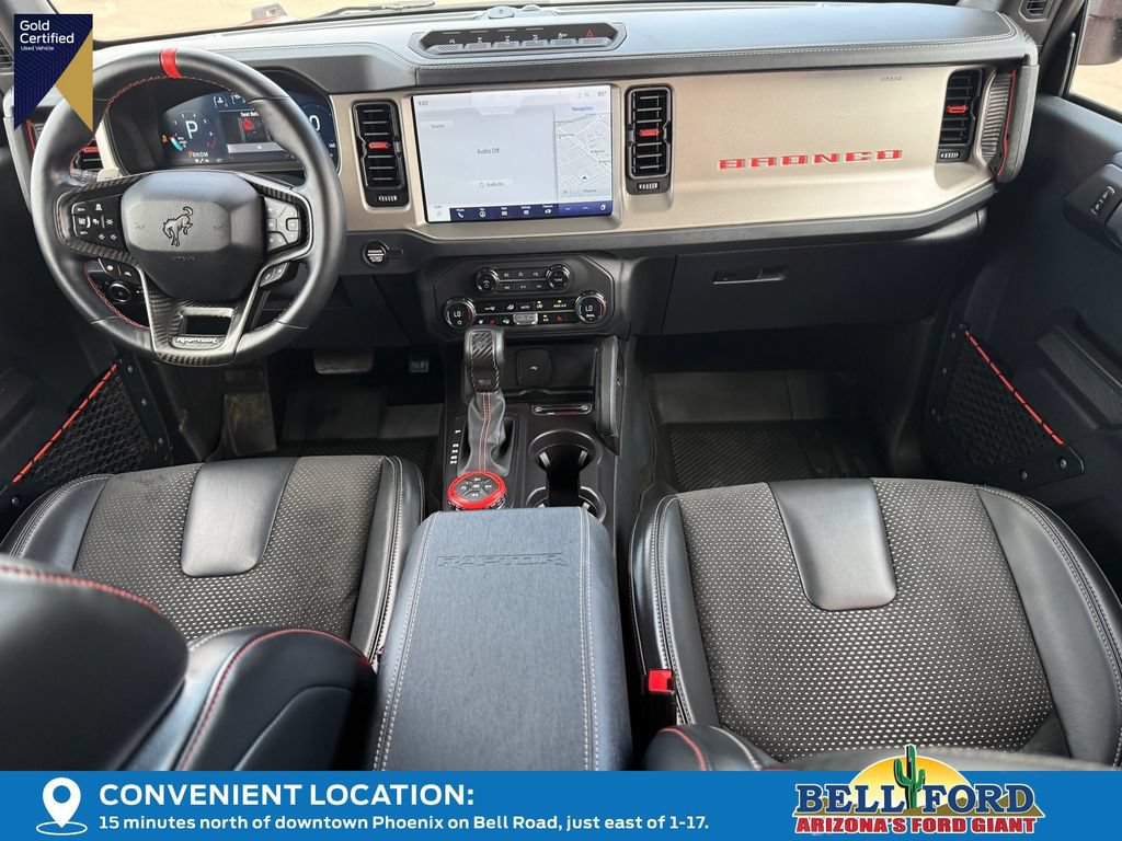 Certified 2024 Ford Bronco Raptor w/ Interior Carbon Fiber Pack 6 AWD/4WD image 13