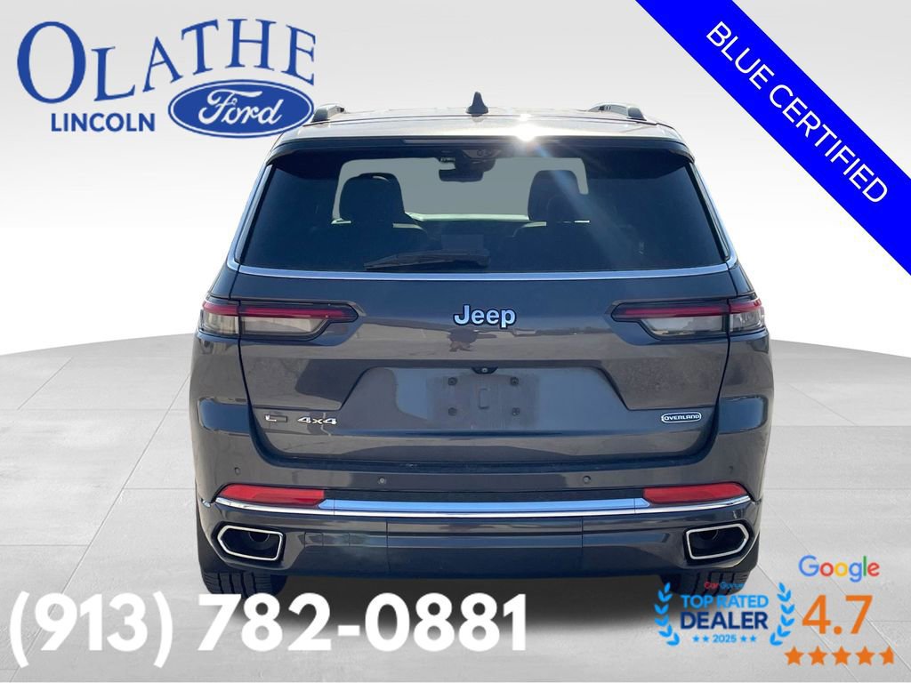 Used 2021 Jeep Grand Cherokee L Overland w/ Advanced Protech Group III image 4