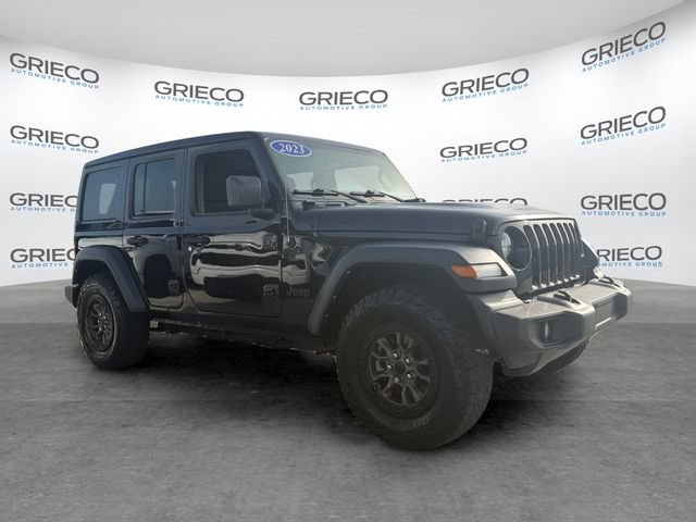 Used 2023 Jeep Wrangler Unlimited Sport w/ Sun And Sound Package