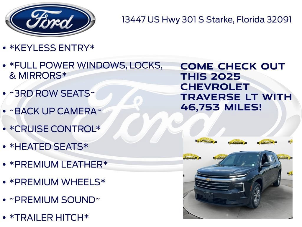 Used 2025 Chevrolet Traverse LT FWD image 12