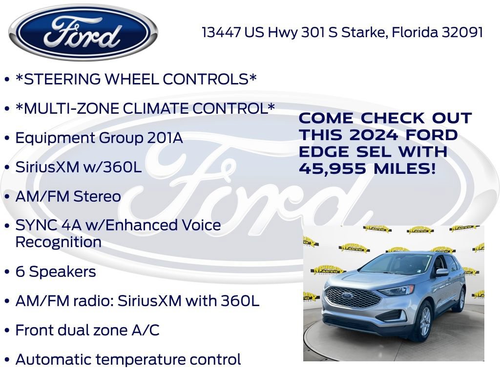 Certified 2024 Ford Edge SEL AWD/4WD image 17