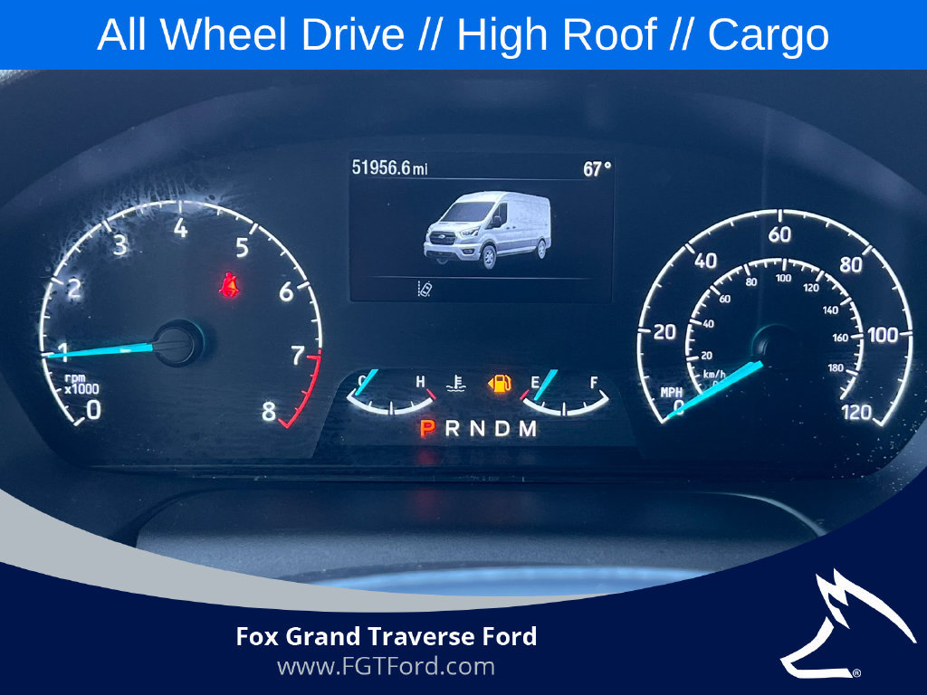Certified 2024 Ford Transit 250 148 High Roof AWD w/ Load Area Protection Package image 16
