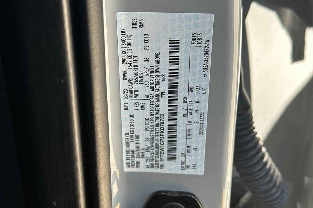 Certified 2023 Ford F150 XL w/ STX Appearance Package RWD image 32