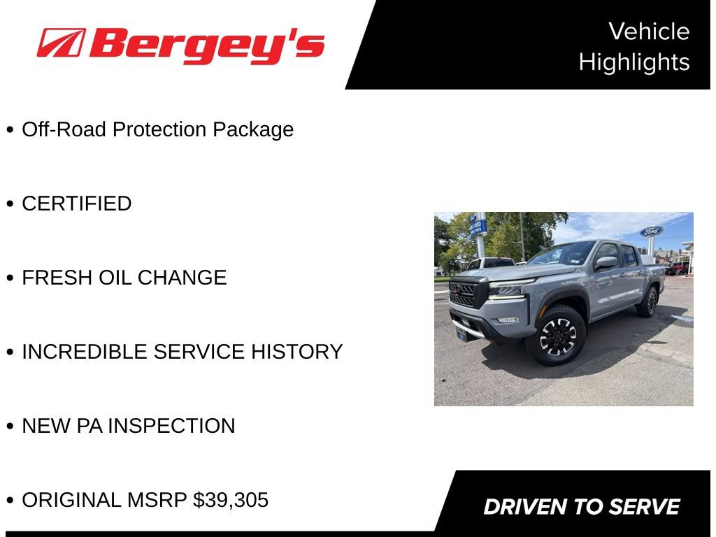 Used 2022 Nissan Frontier PRO-4X w/ Off-Road Protection Package AWD/4WD image 5