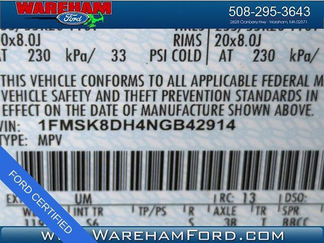 Certified 2022 Ford Explorer XLT w/ Equipment Group 202A image 12
