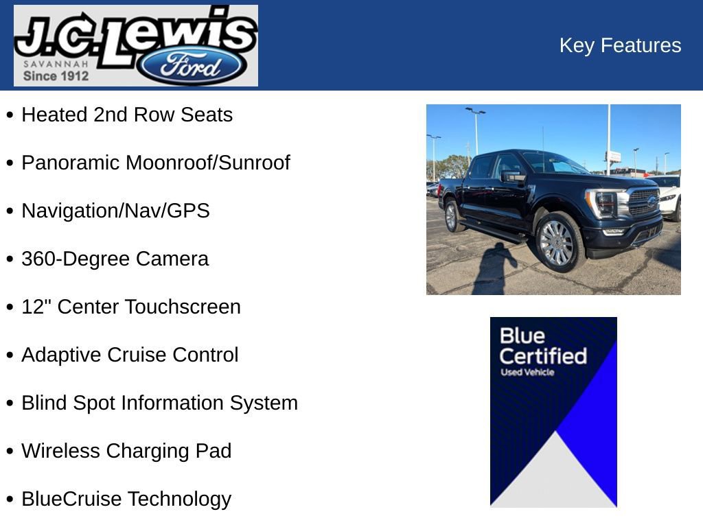Certified 2021 Ford F150 Limited image 35