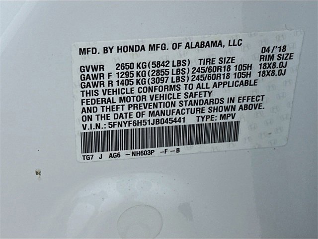 Used 2018 Honda Pilot EX-L image 33