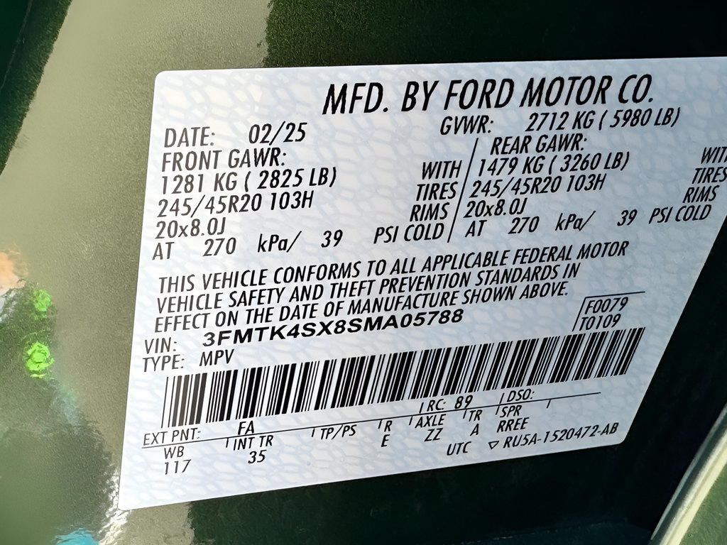 Certified 2025 Ford Mustang Mach-E GT w/ Bronze Appearance Package AWD/4WD image 50