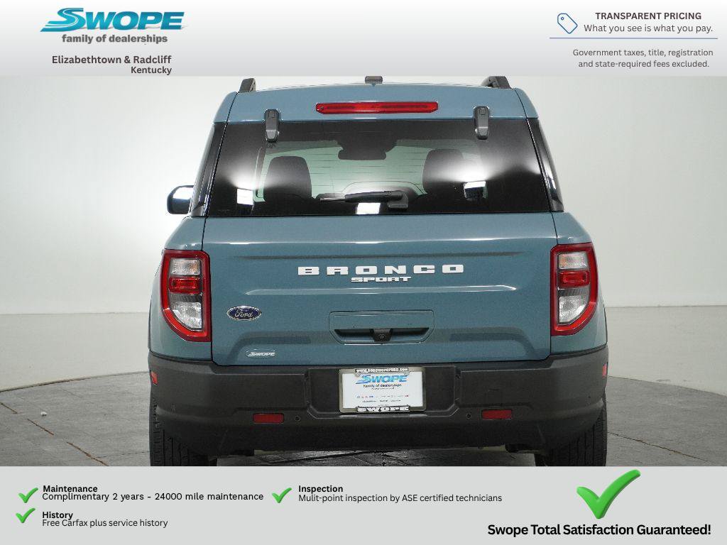 Certified 2022 Ford Bronco Sport Big Bend w/ Convenience Package AWD/4WD image 4