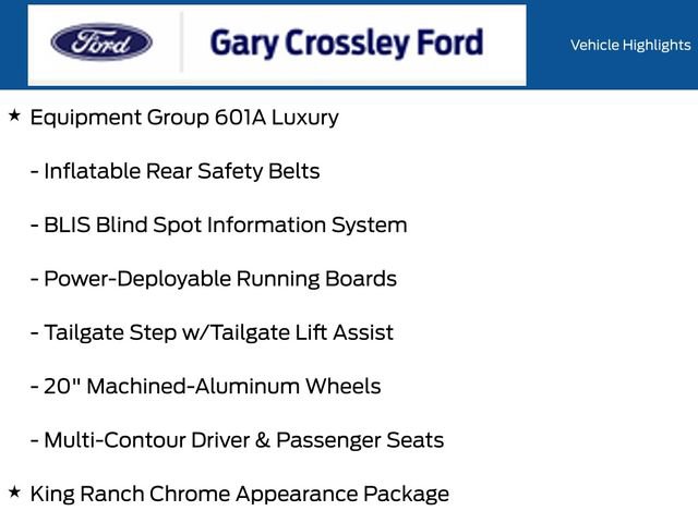 Certified 2019 Ford F150 King Ranch w/ Equipment Group 601A Luxury image 26