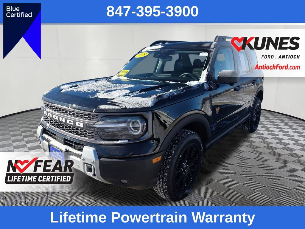 Certified 2025 Ford Bronco Sport Badlands