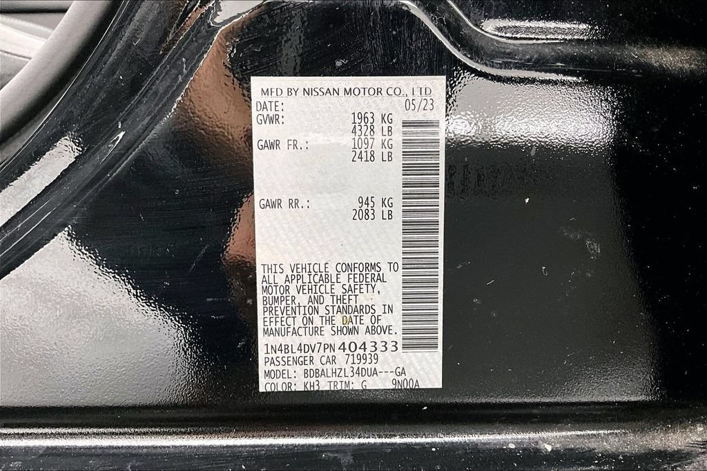 Used 2023 Nissan Altima 2.5 SV FWD image 34