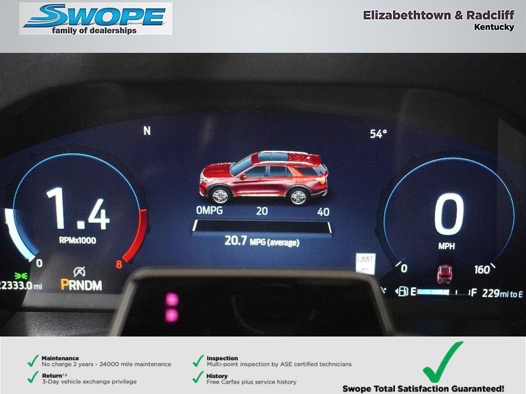 Certified 2025 Ford Explorer ST image 18