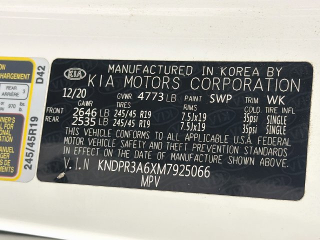 Used 2021 Kia Sportage SX FWD image 39